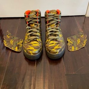 JEREMY SCOTT army fatigue sneakers